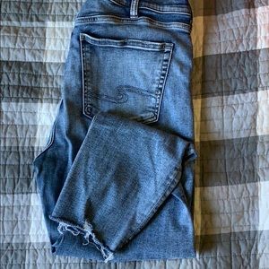 Calley Silver Jean Ankle